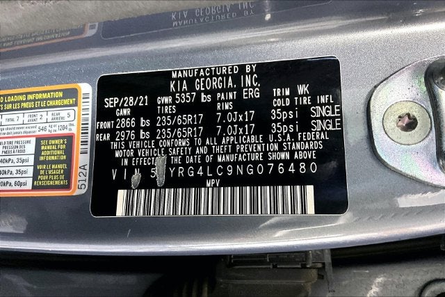 2022 Kia Sorento LX