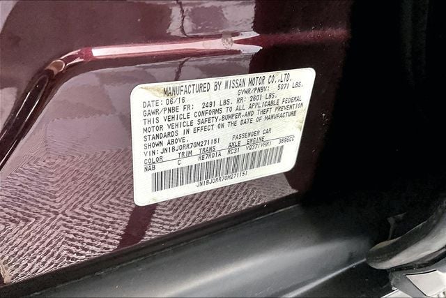 2016 INFINITI QX50 Base