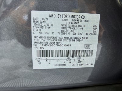2021 Ford Explorer ST