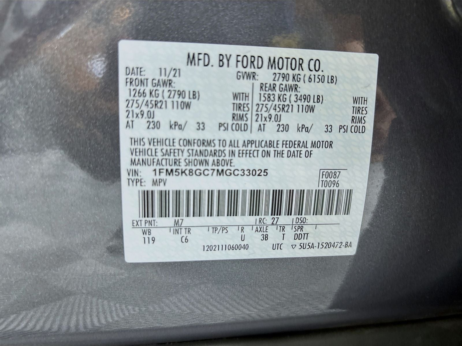 2021 Ford Explorer ST
