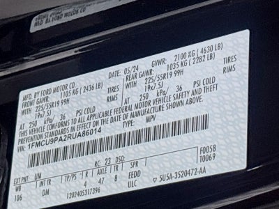 2024 Ford Escape ST-Line Elite