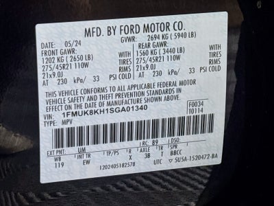 2025 Ford Explorer ST-Line