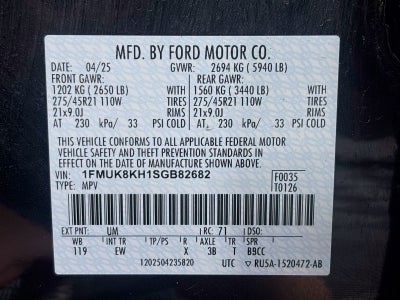 2025 Ford Explorer ST-Line