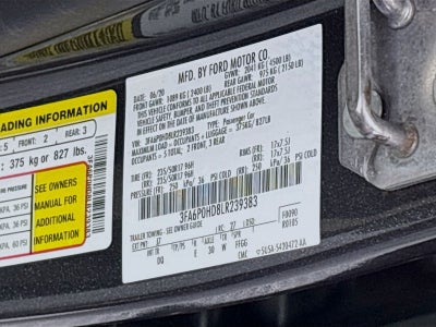 2020 Ford Fusion SE