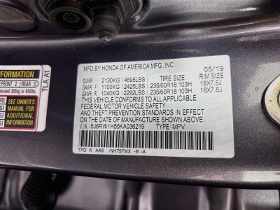 2019 Honda CR-V EX
