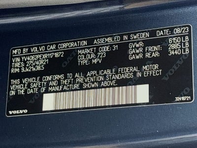2024 Volvo XC90 B6 Plus Bright Theme