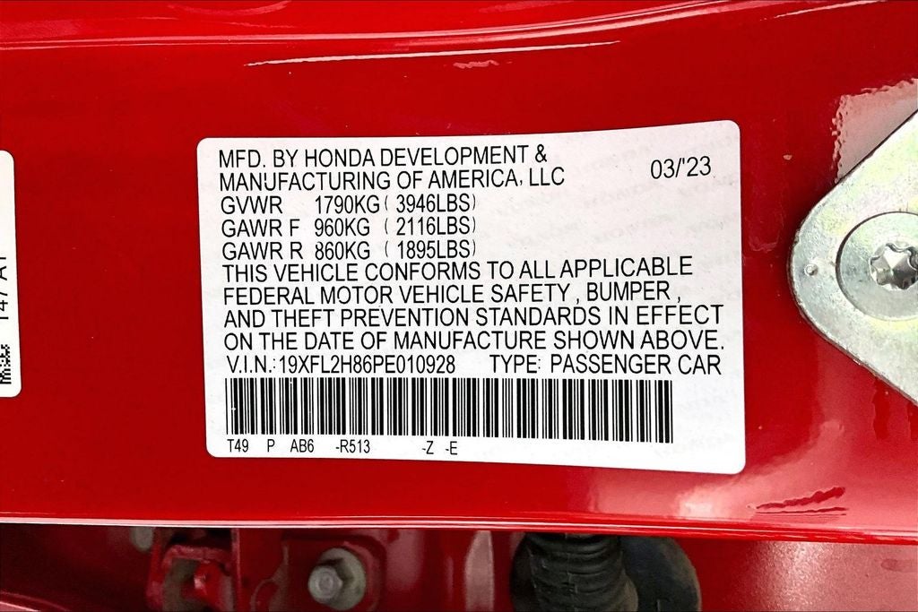 2023 Honda Civic Sport