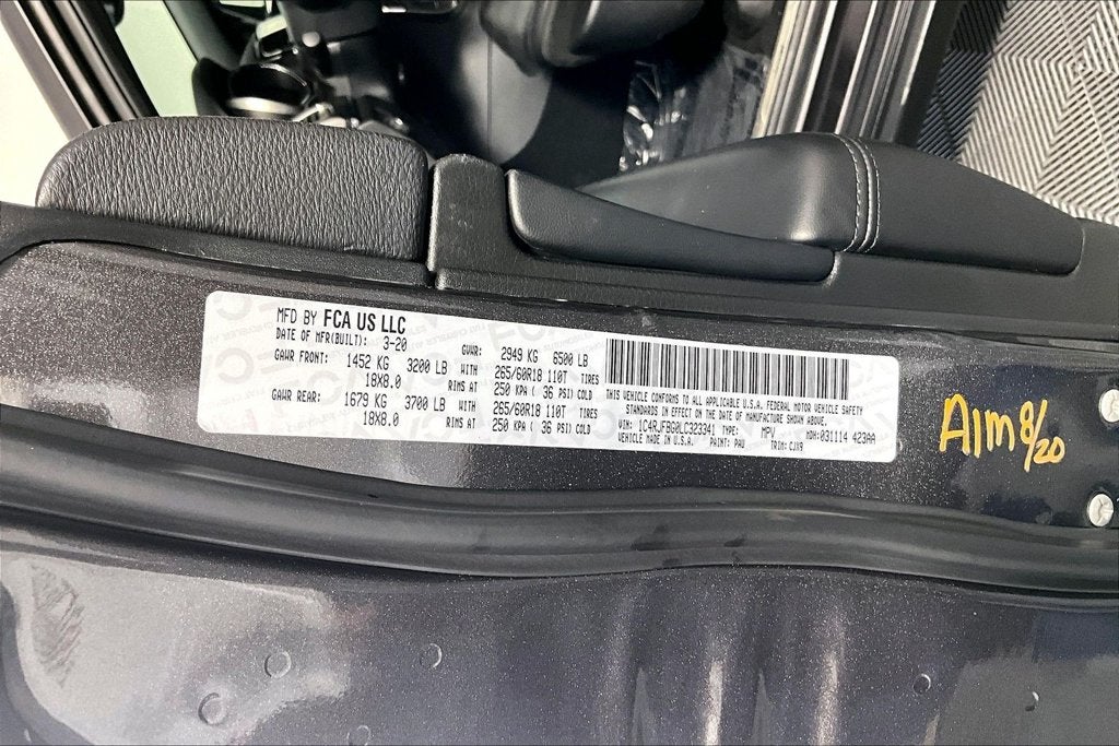 2020 Jeep Grand Cherokee Limited