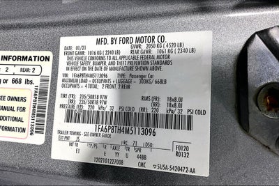 2021 Ford Mustang EcoBoost Premium