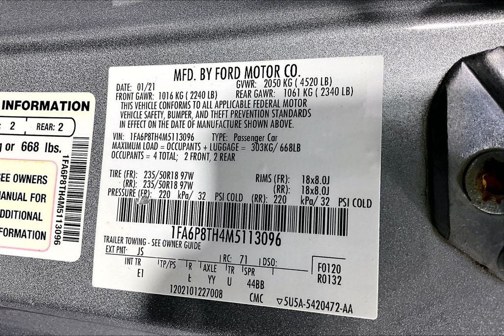 2021 Ford Mustang EcoBoost Premium