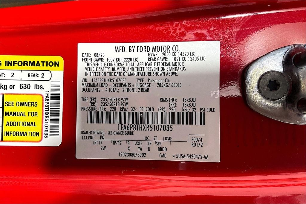 2024 Ford Mustang EcoBoost