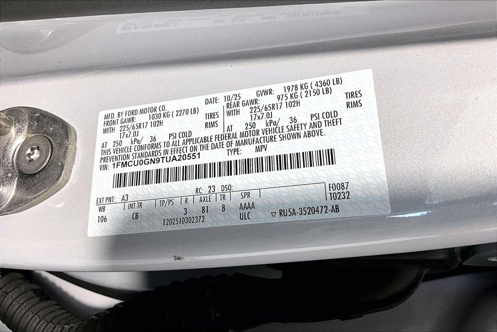 2026 Ford Escape Active