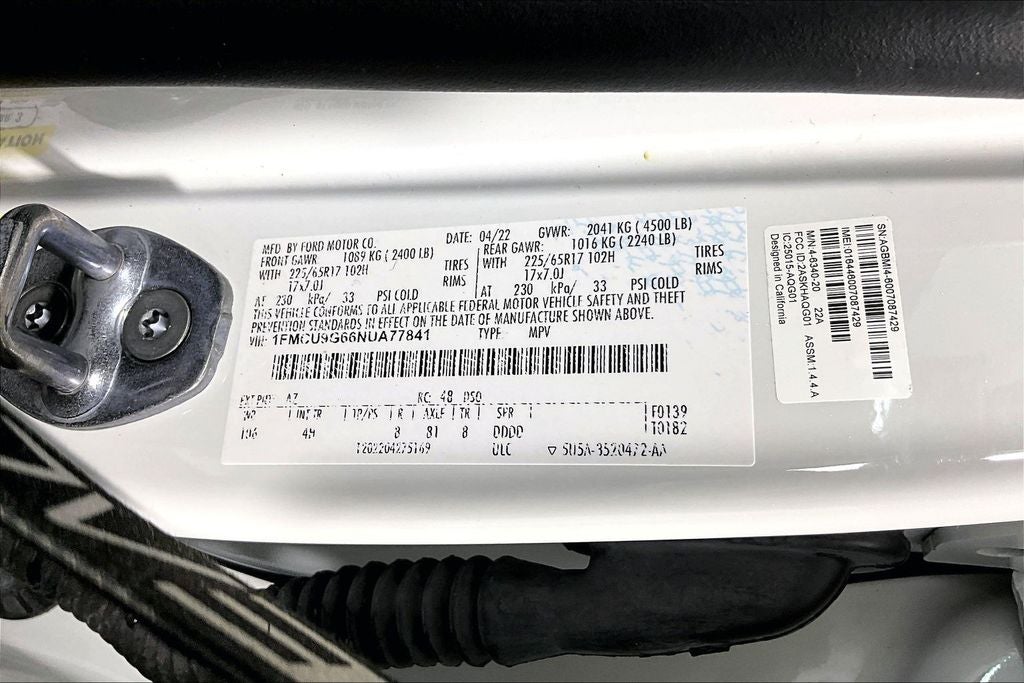 2022 Ford Escape SE