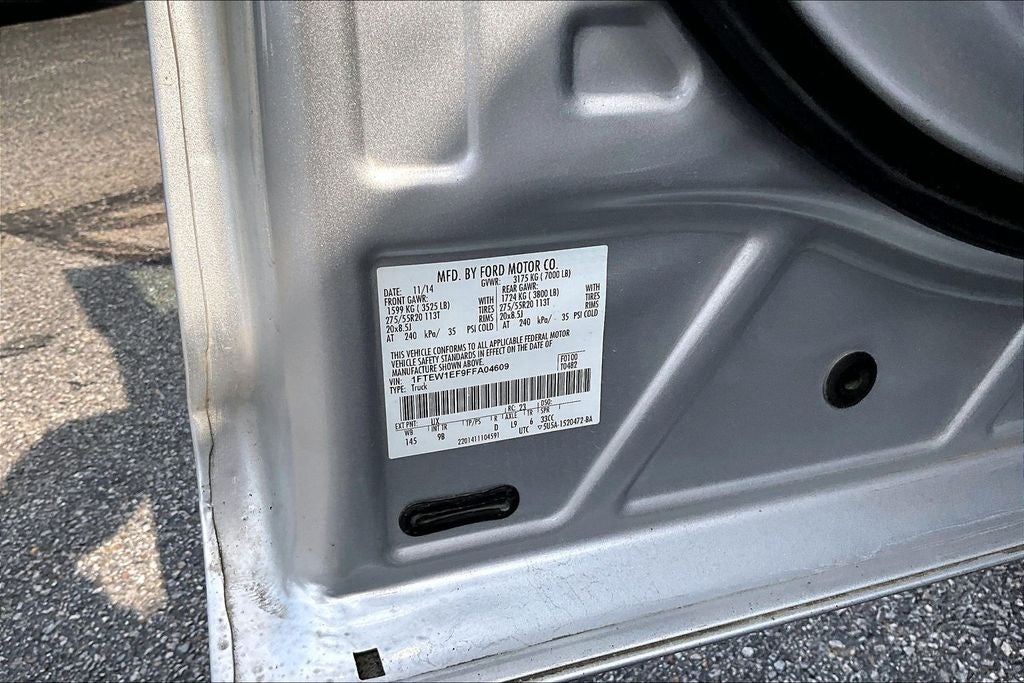 2015 Ford F-150 Platinum