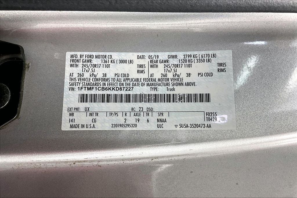 2019 Ford F-150 XL