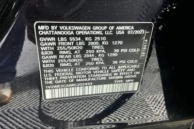 2024 Volkswagen Atlas Cross Sport 2.0T SE w/Technology