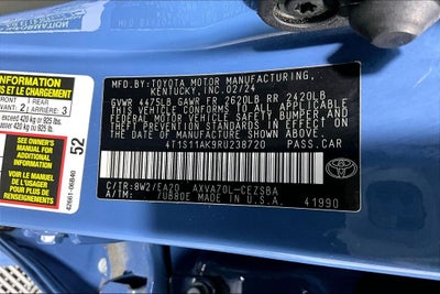 2024 Toyota Camry SE