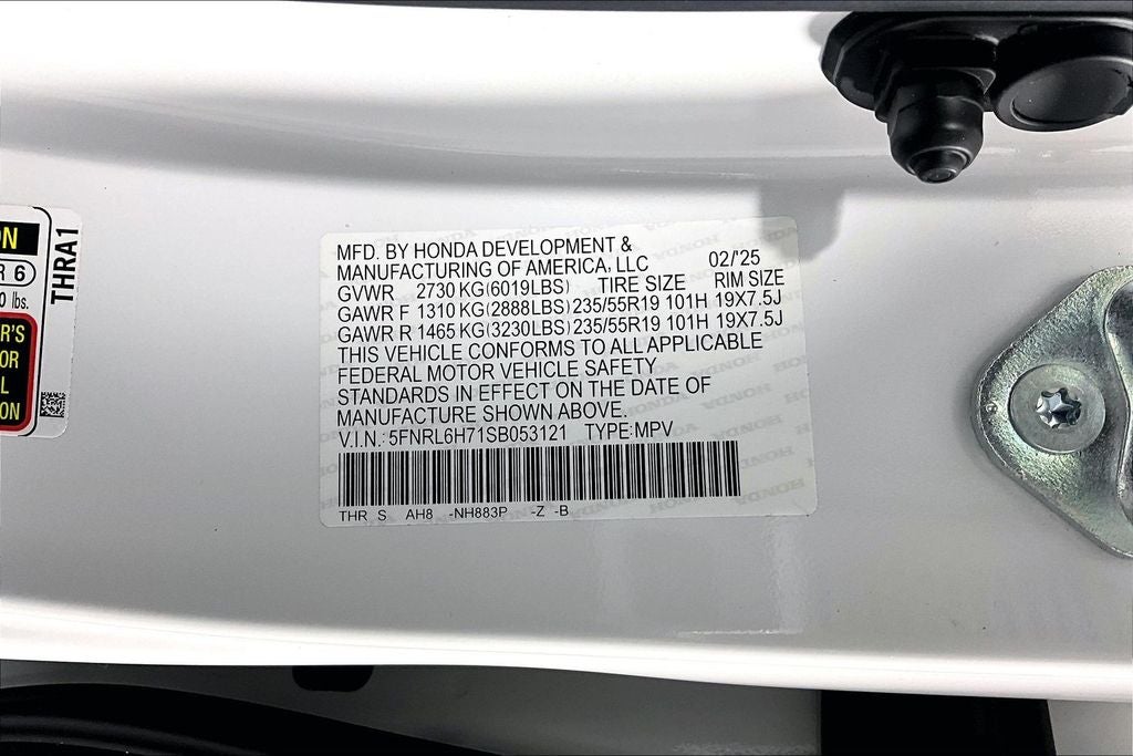 2025 Honda Odyssey Sport-L