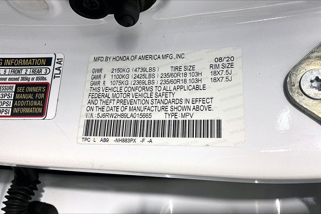 2020 Honda CR-V EX-L