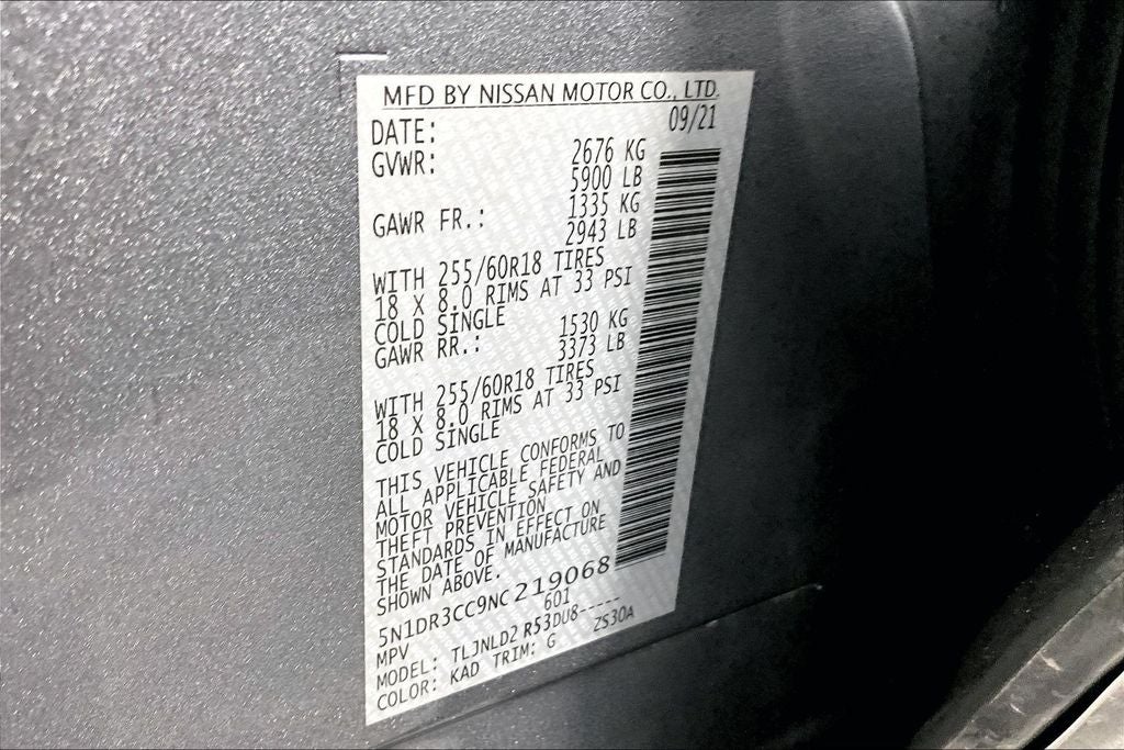 2022 Nissan Pathfinder SL