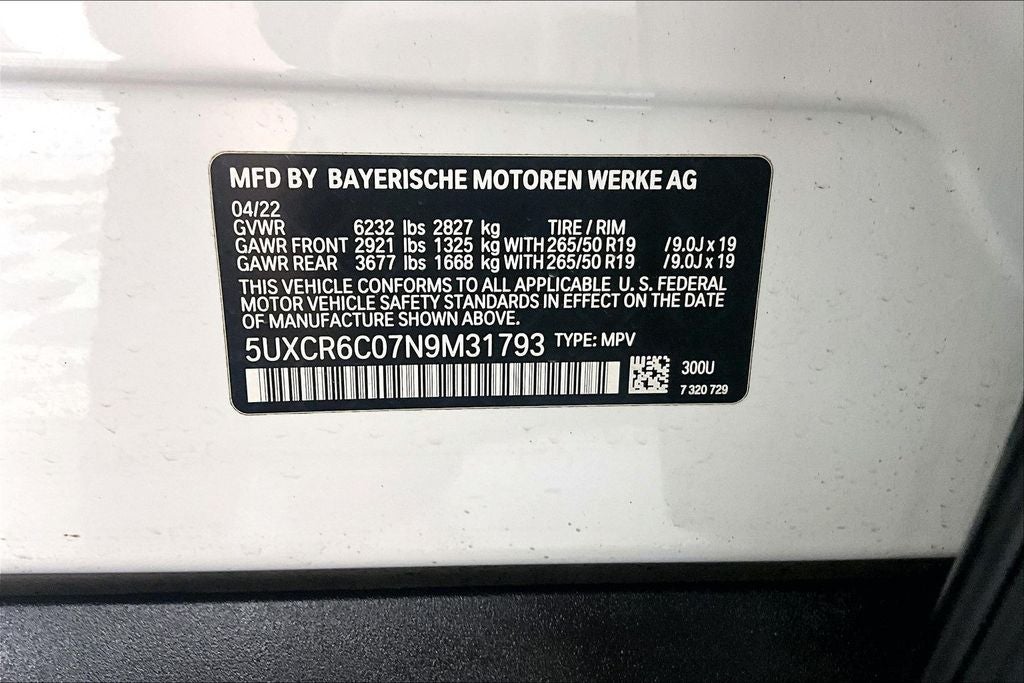 2022 BMW X5 xDrive40i