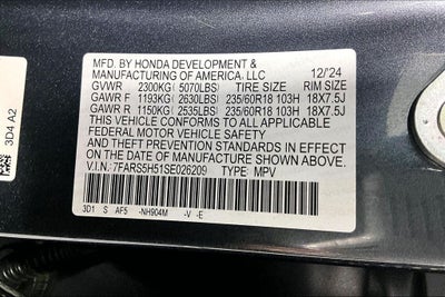 2025 Honda CR-V Hybrid Sport