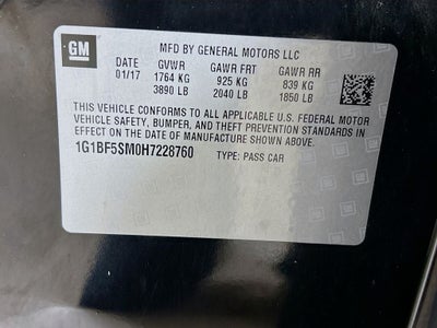 2017 Chevrolet Cruze Premier