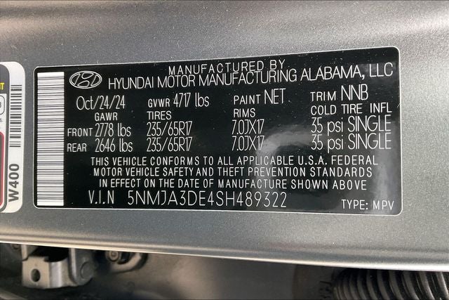 2025 Hyundai Tucson SE