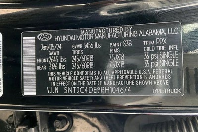 2024 Hyundai Santa Cruz SEL