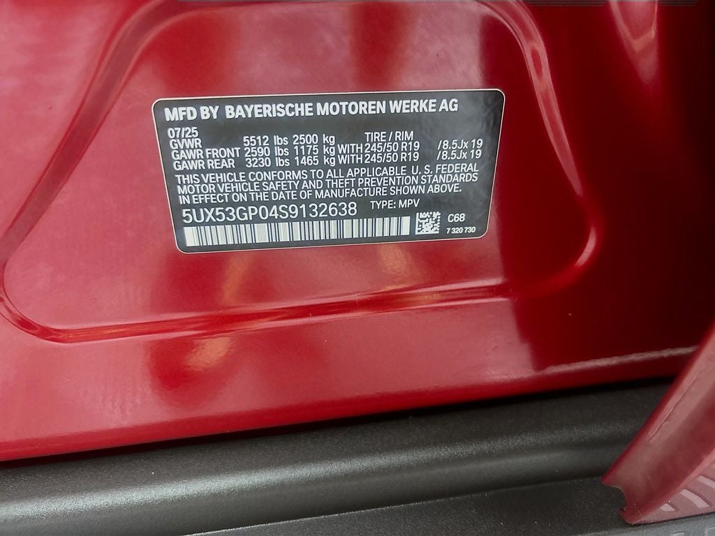 2025 BMW X3 30 xDrive