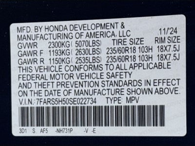 2025 Honda CR-V Hybrid Sport