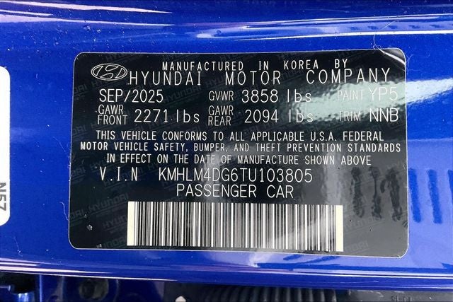 2026 Hyundai Elantra SEL Sport