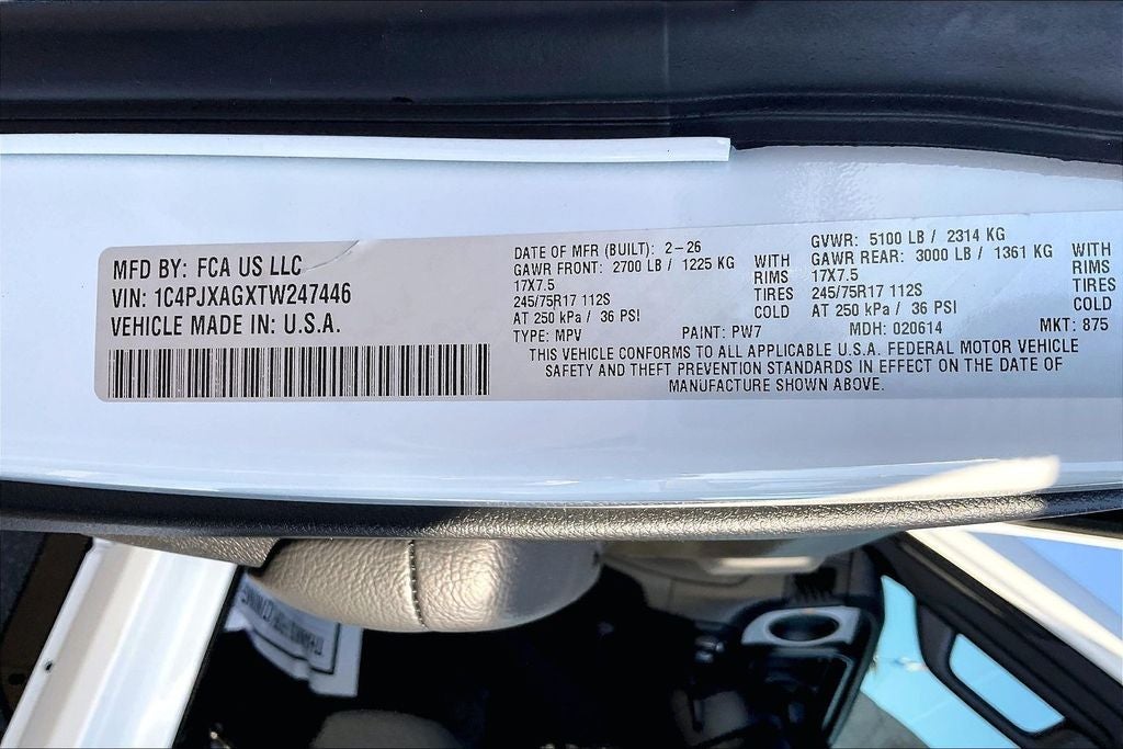 2026 Jeep Wrangler Sport