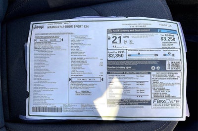 2026 Jeep Wrangler Sport