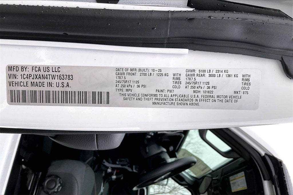 2026 Jeep Wrangler Sport