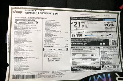 2026 Jeep Wrangler Willys