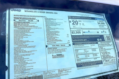 2026 Jeep Wrangler Sahara