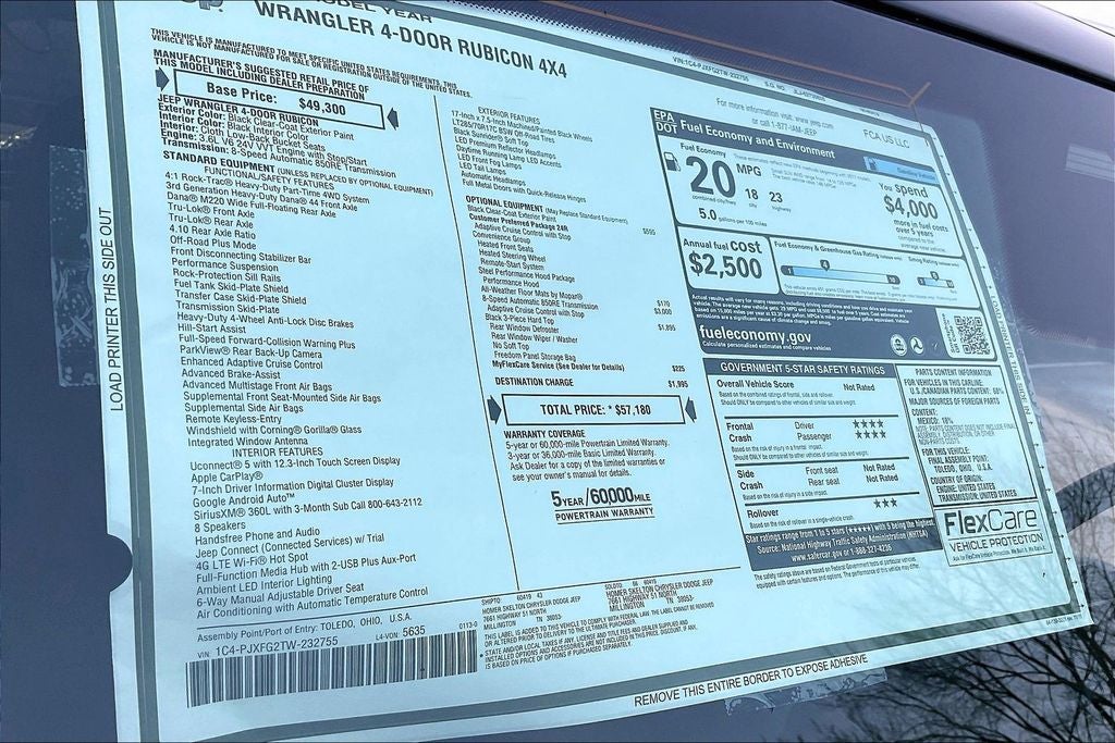 2026 Jeep Wrangler Rubicon