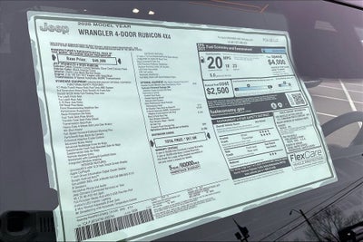 2026 Jeep Wrangler Rubicon