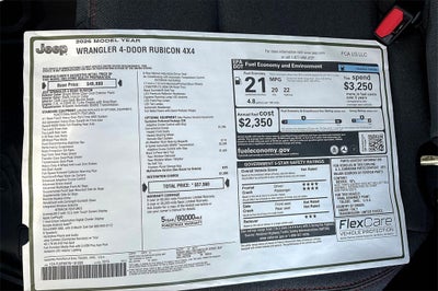 2026 Jeep Wrangler Rubicon