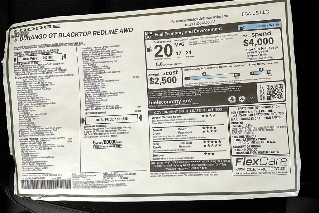 2026 Dodge Durango GT Plus