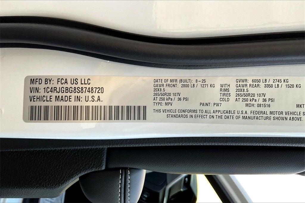 2025 Jeep Grand Cherokee Limited