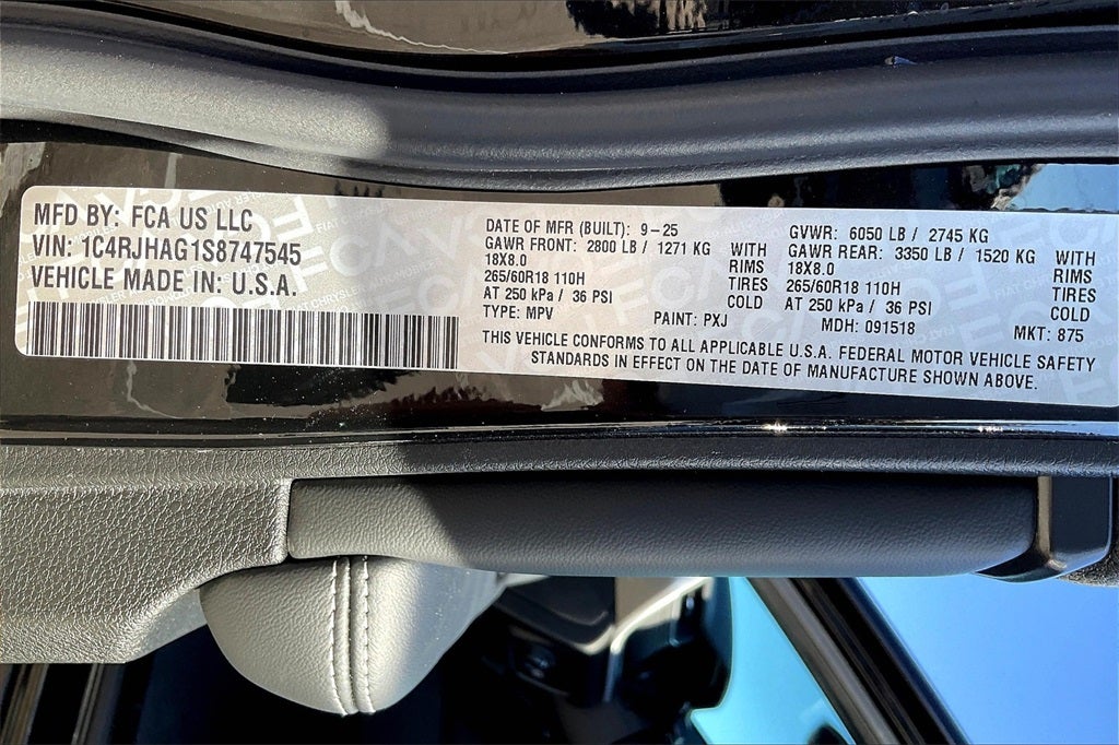 2025 Jeep Grand Cherokee Altitude X