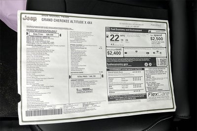 2025 Jeep Grand Cherokee Altitude X