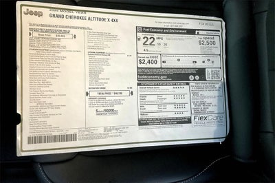 2025 Jeep Grand Cherokee Altitude X