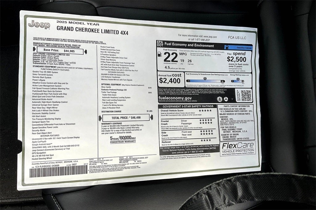 2025 Jeep Grand Cherokee Limited