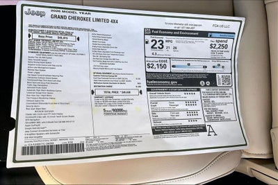 2026 Jeep Grand Cherokee Limited