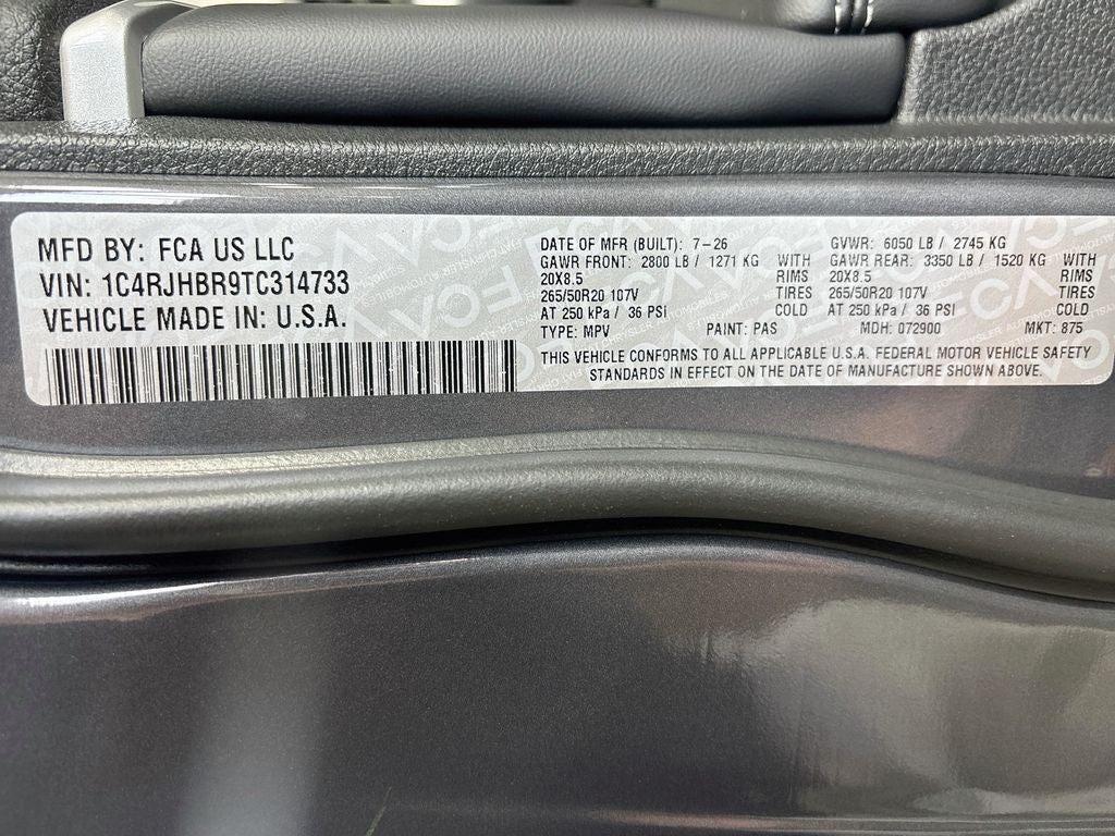 2026 Jeep Grand Cherokee Limited