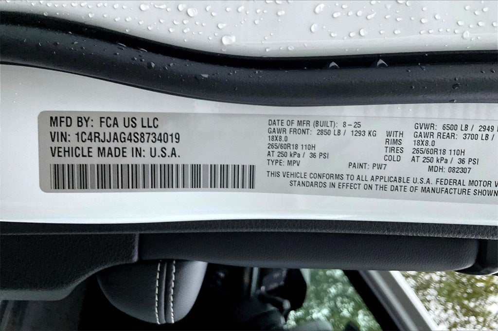 2025 Jeep Grand Cherokee Altitude X