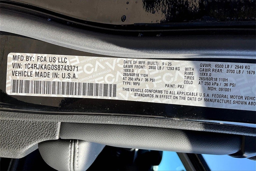 2025 Jeep Grand Cherokee Altitude X